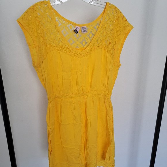 N w/o Tags, Yellow dress, size Large - Picture 1 of 2